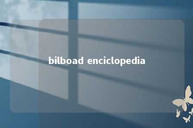 bilboad enciclopedia 