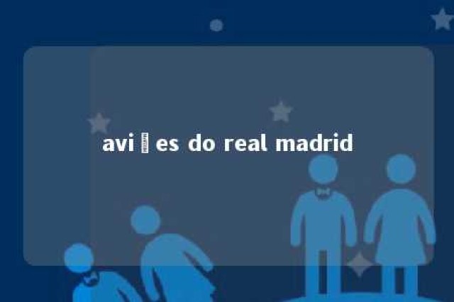 aviões do real madrid 