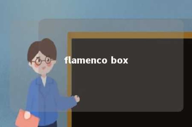 flamenco box 