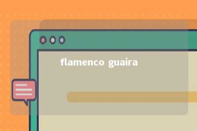 flamenco guaira 