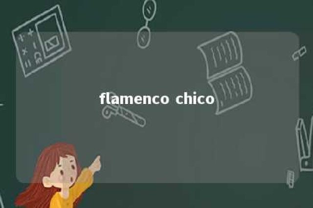 flamenco chico 