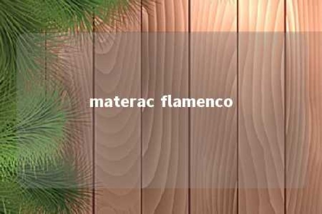 materac flamenco 