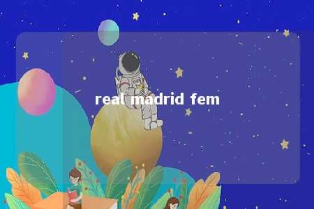 real madrid fem 