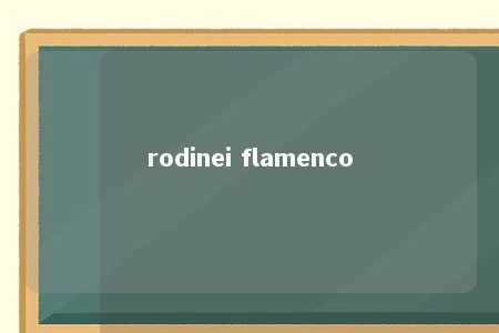 rodinei flamenco