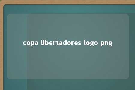 copa libertadores logo png