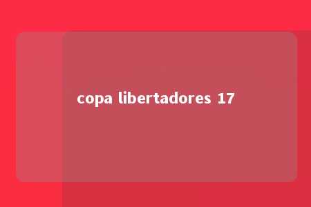 copa libertadores 17