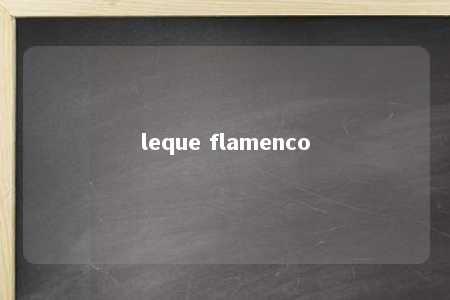 leque flamenco