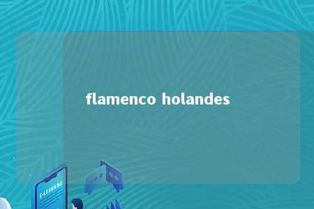 flamenco holandes