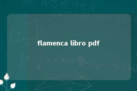 flamenca libro pdf