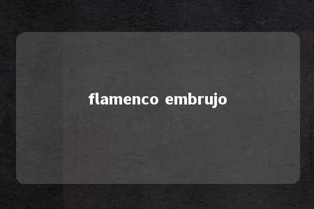 flamenco embrujo