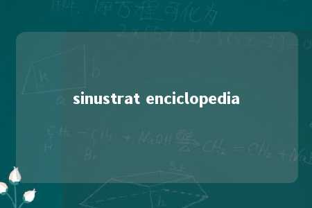 sinustrat enciclopedia