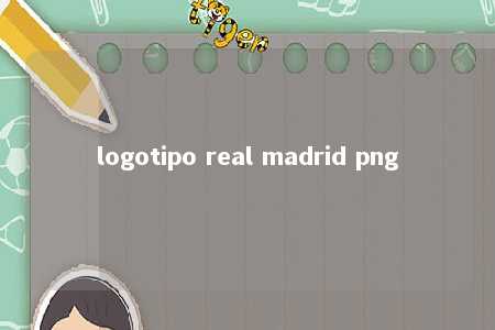 logotipo real madrid png